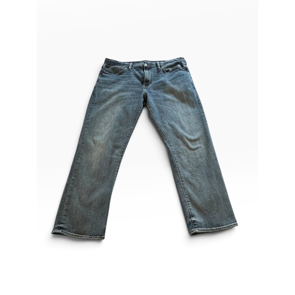 Banana Republic Travel Jean Mens 36x30 Blue Slim Fit Stretch Denim